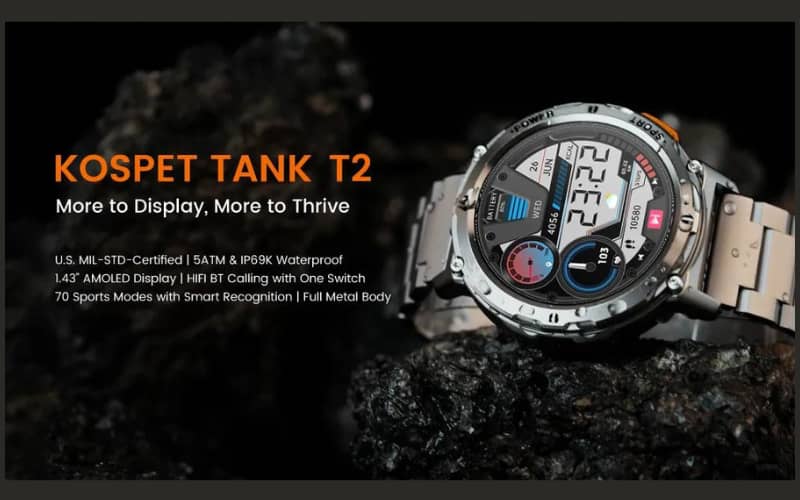 KOSPET TANK T2 Ultra – Ultimate Smartwatch Review