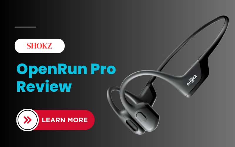 SHOKZ OpenRun Pro Review: Premium Open-Ear Bone Conduction Bluetooth Headphones, Sweat Resistant