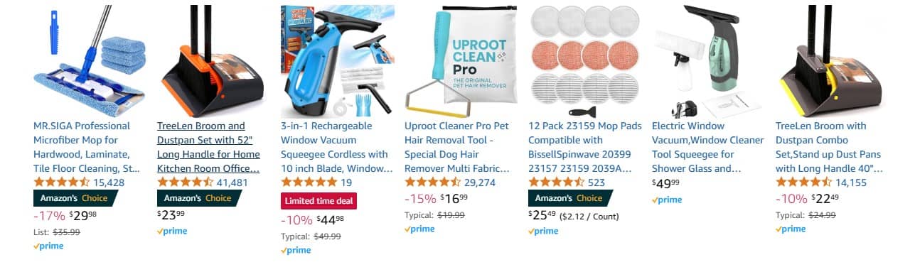 Baseboard Cleaner Tool – Extendable Microfiber Mop for Easy Cleaning