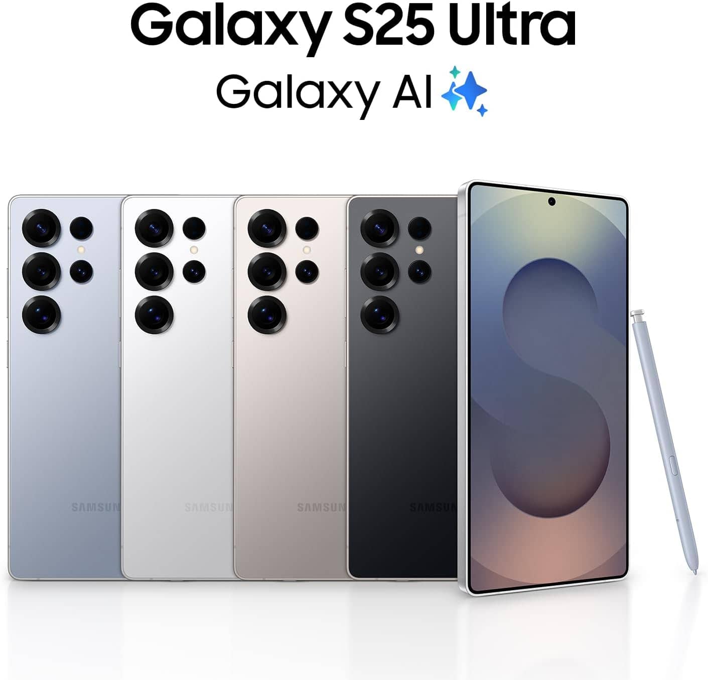 Samsung Galaxy S25 Ultra – 256GB AI-Powered Unlocked Smartphone in Titanium Black